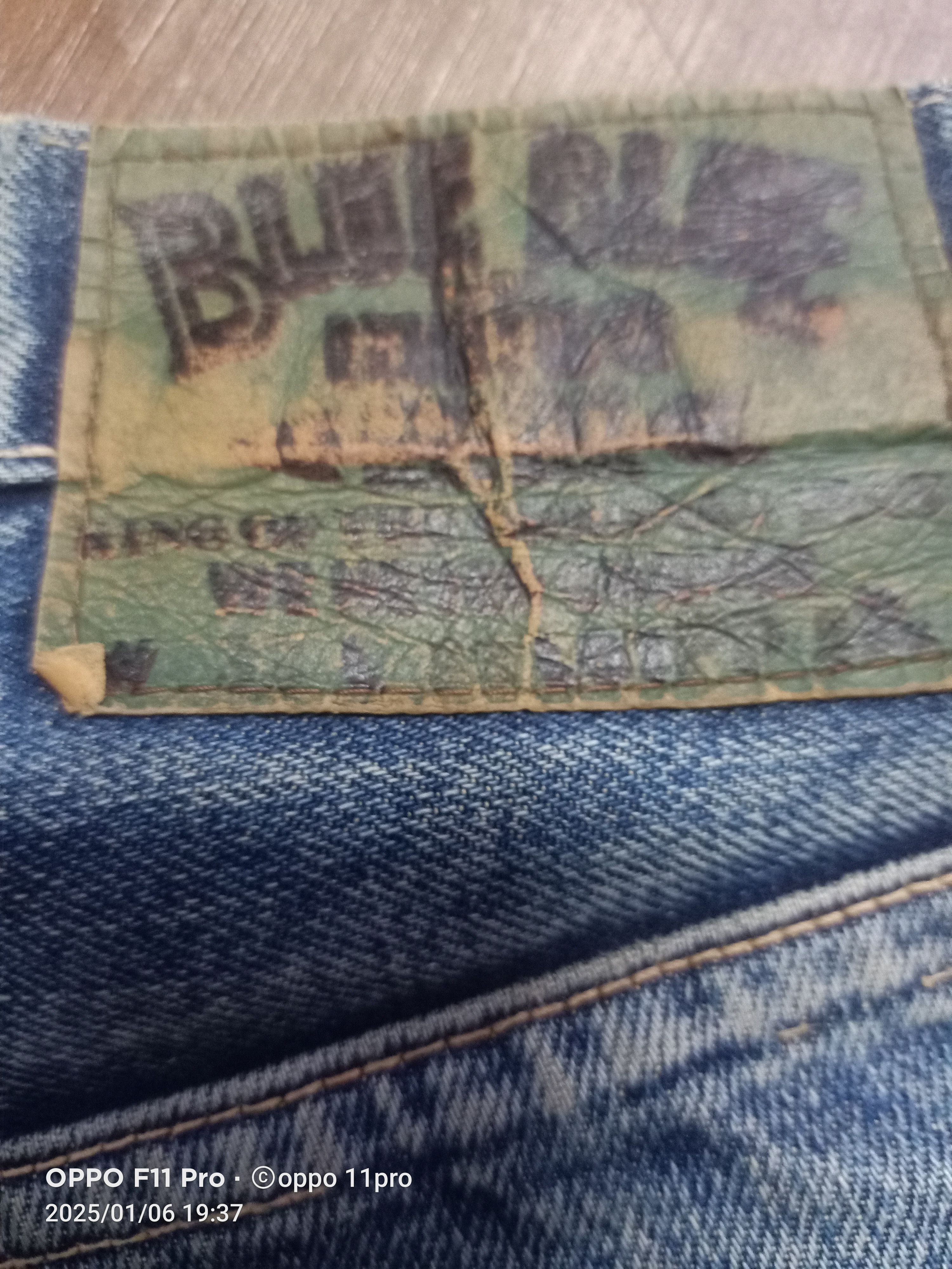 Blue Blue Japan × Japanese Brand 90s HR Market Denim Selvedge Short PAnts Size US 34 / EU 50 - 4 Thumbnail