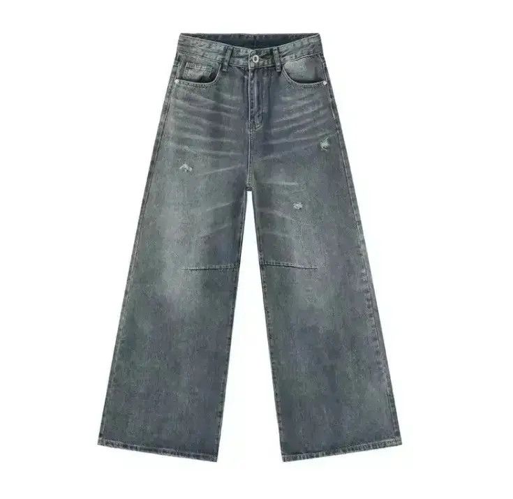 Japanese Brand Simple Style Denim Pant Size US 32 / EU 48 - 6 Thumbnail