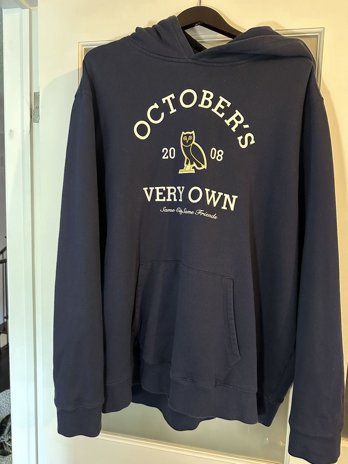 October's Very Own Sz 3XL Navy Octobers Very Own Collegiate Hoodie Size US XXL / EU 58 / 5 - 1 Thumbnail