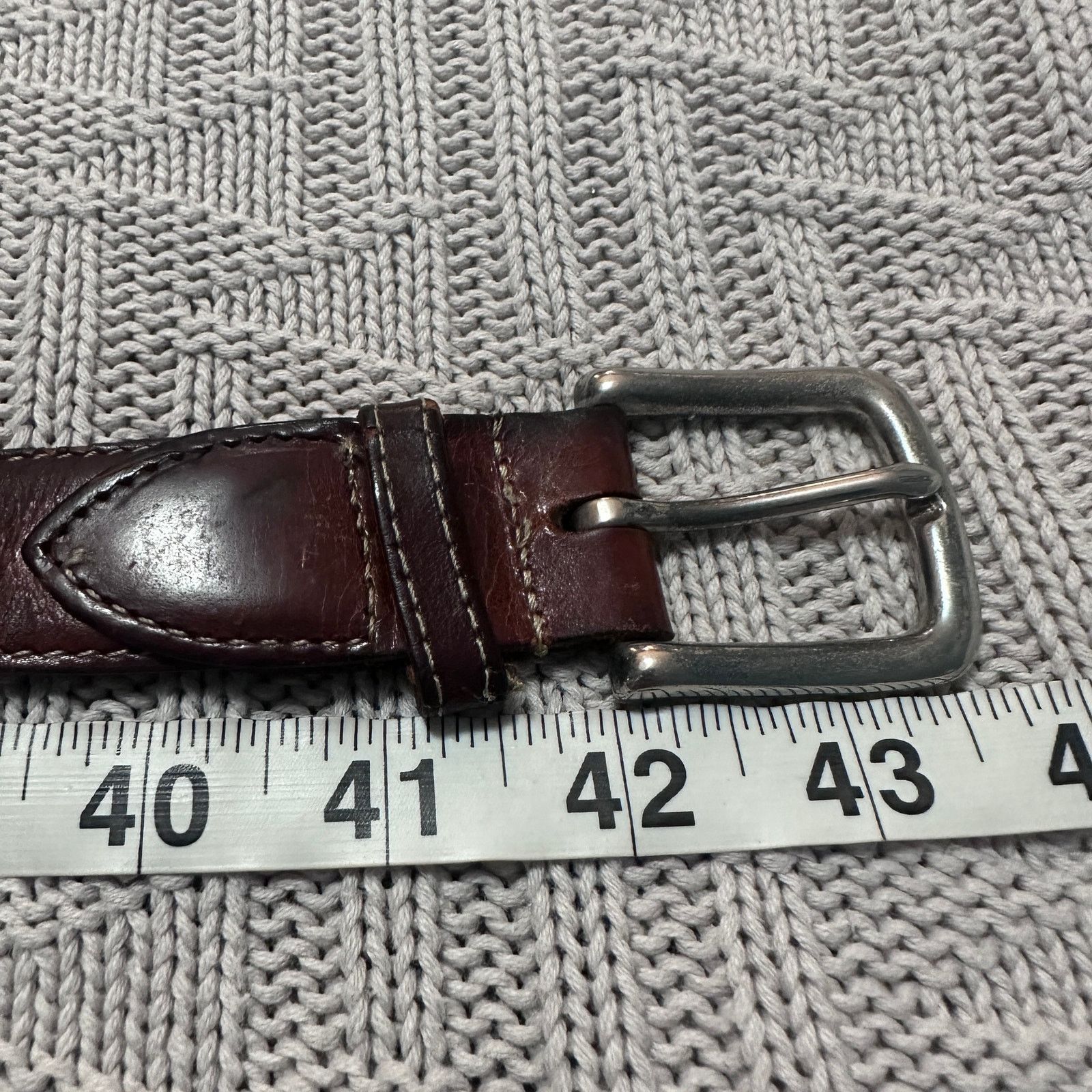 Banana Republic Vintage Banana Republic brown leather belt Size ONE SIZE - 8 Thumbnail
