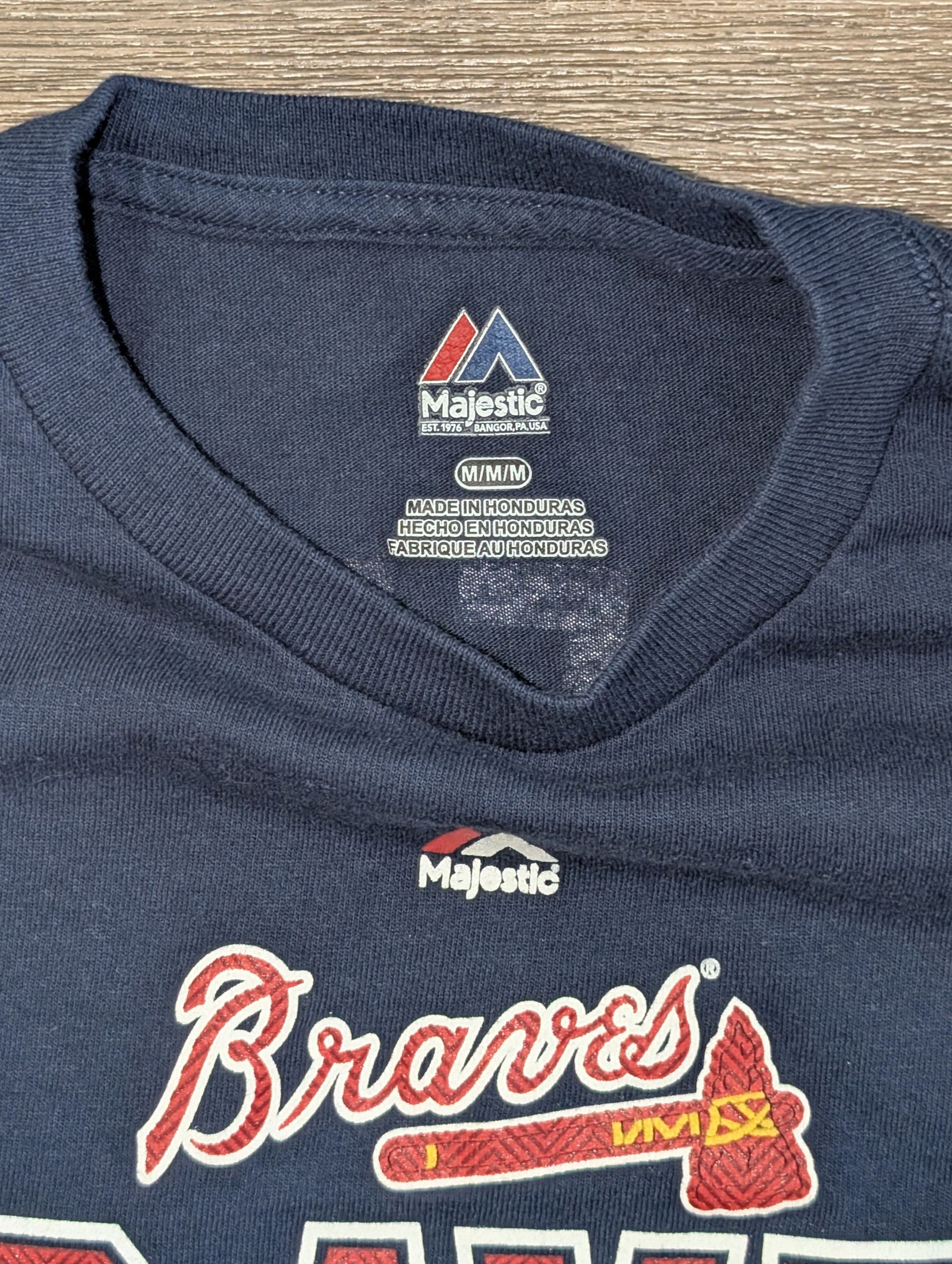 MLB × Majestic MLB Atlanta Braves Country Freddie Freeman no. 5 t-shirt Size US M / EU 48-50 / 2 - 3 Thumbnail
