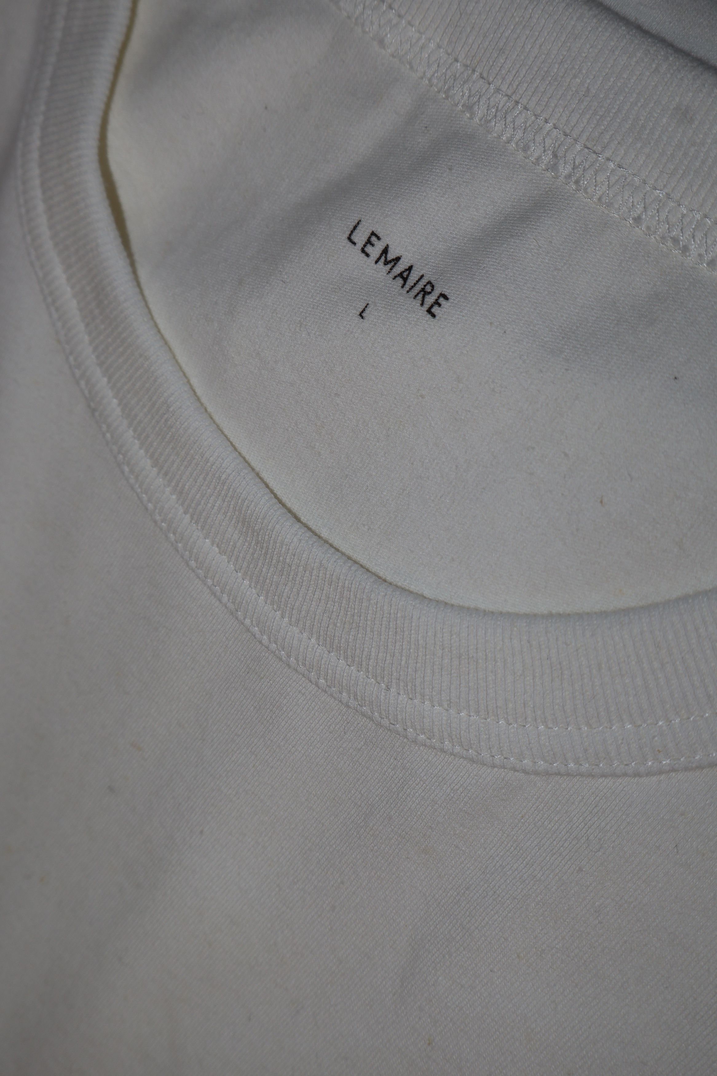 Lemaire Boxy t-shirt Size US XL / EU 56 / 4 - 13 Thumbnail