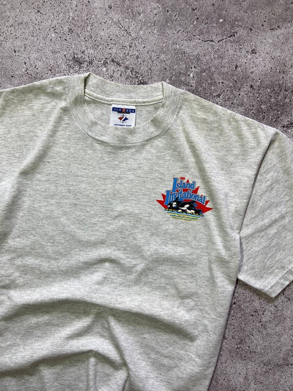 Jerzees × Vintage Vintage 1999 Island Invitational T-shirt Made in USA Size US M / EU 48-50 / 2 - 2 Thumbnail
