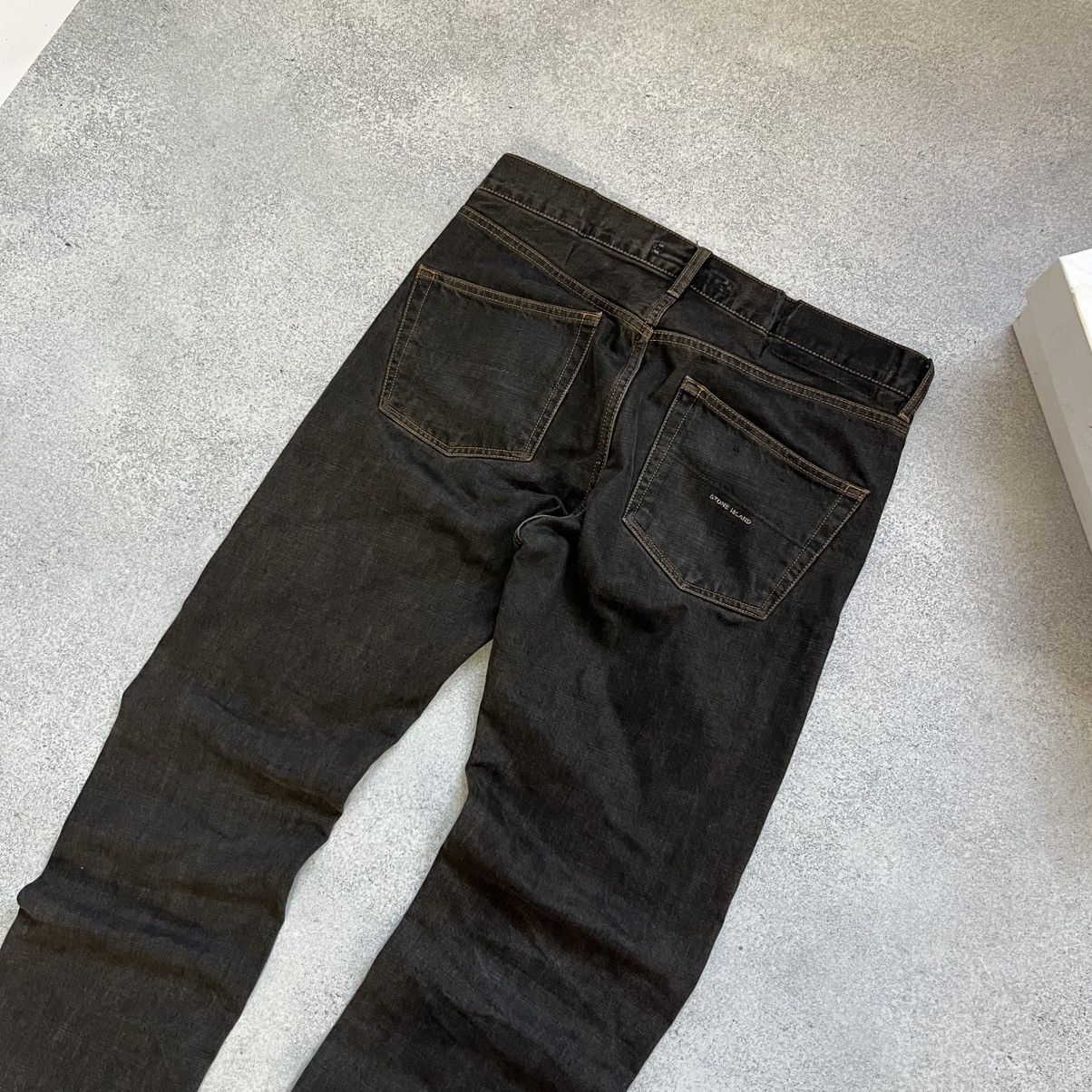 Stone Island Vintage Stone Island Jeans Denim Pants Rare S.I Denims Size US 33 - 3 Thumbnail