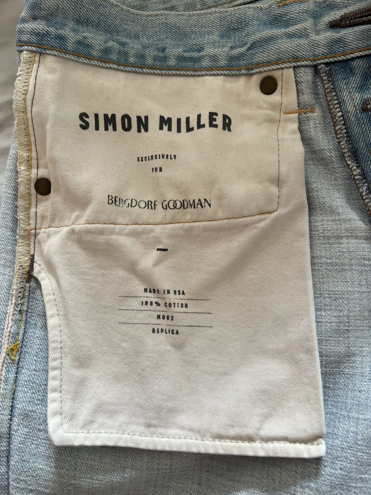 Simon Miller Simon Miller Exclusively For Bergdorf Goodman Size US 31 - 4 Thumbnail