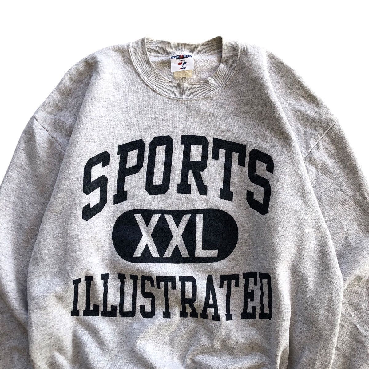 Jerzees × Vintage Vintage JERZEES Sports Illustrated Big Logo Sweatshirt Size US L / EU 52-54 / 3 - 2 Thumbnail