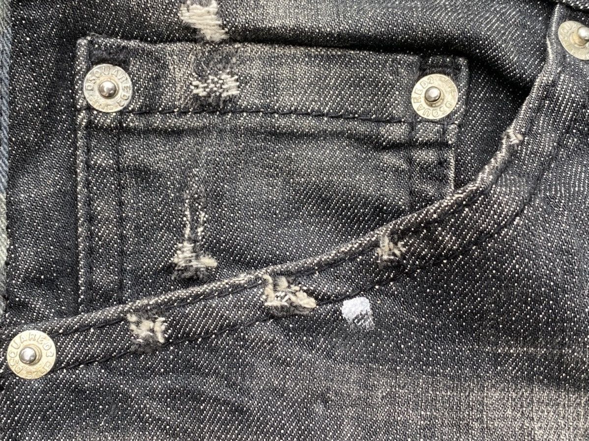 Dsquared2 Dsquared2 Distressed Slim Jeans Size US 37 - 7 Thumbnail