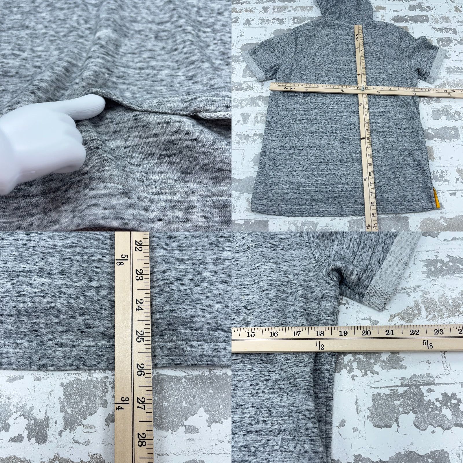 Under Armour Under Armour Hoodie Men Small Gray Project Rock Sweatshirt Short Sleeve Gym Pullover Logo Modern Sports Mens Size US S / EU 44-46 / 1 - 8 Thumbnail