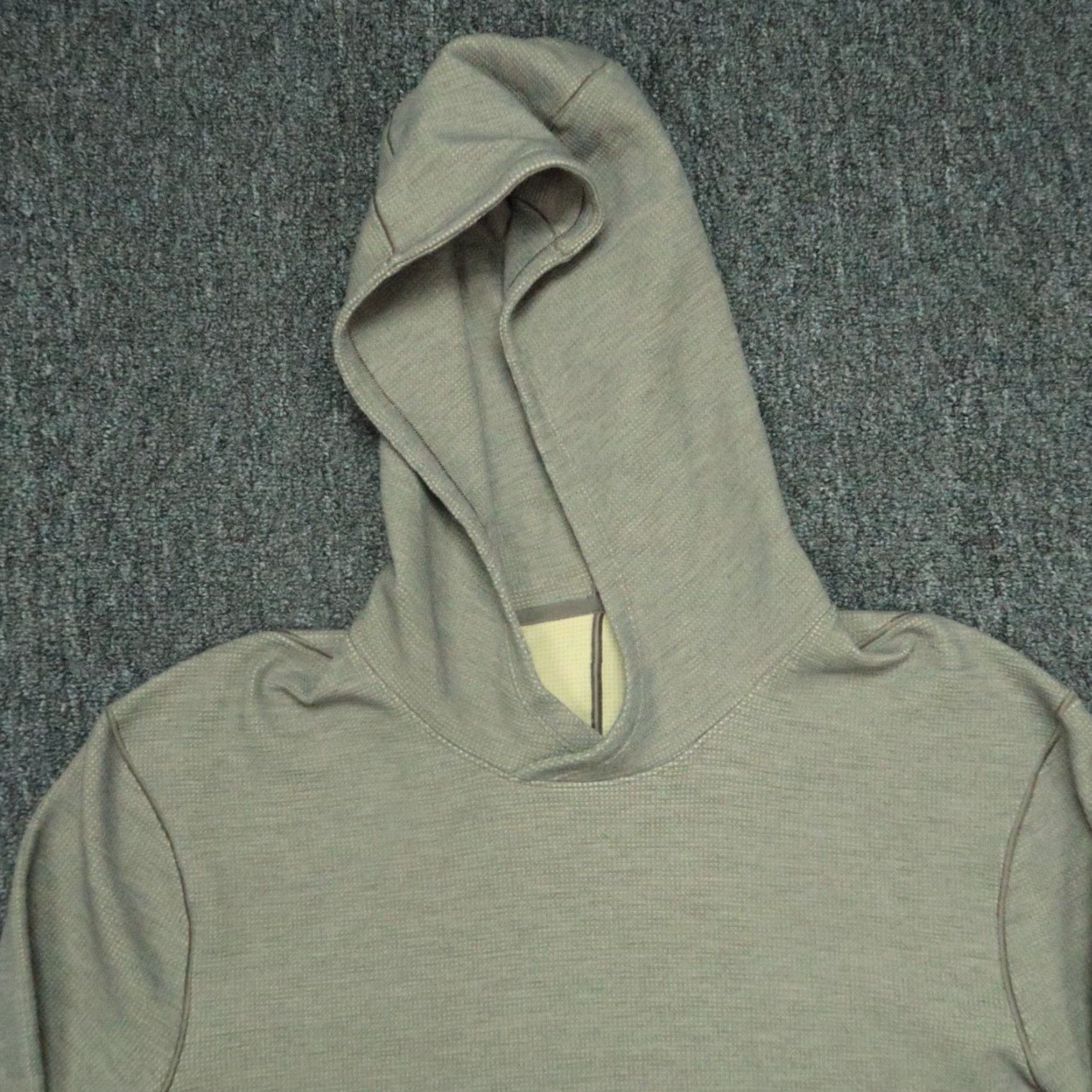 Lululemon Lululemon Hoodie Mens Medium Green Shift Stitch Pullover Long Sleeve Size US M / EU 48-50 / 2 - 2 Thumbnail
