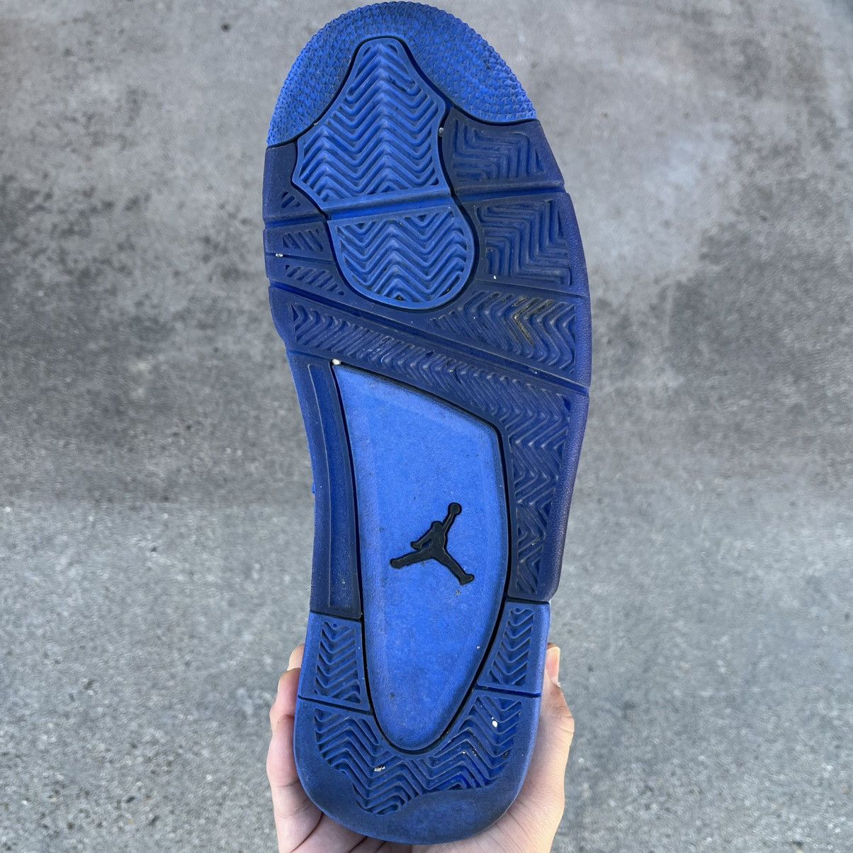 Jordan Brand × Nike 2019 Air Jordan 4 Retro Flyknit Royal Blue Sz 9.5 Size US 9.5 / EU 42-43 - 14 Thumbnail