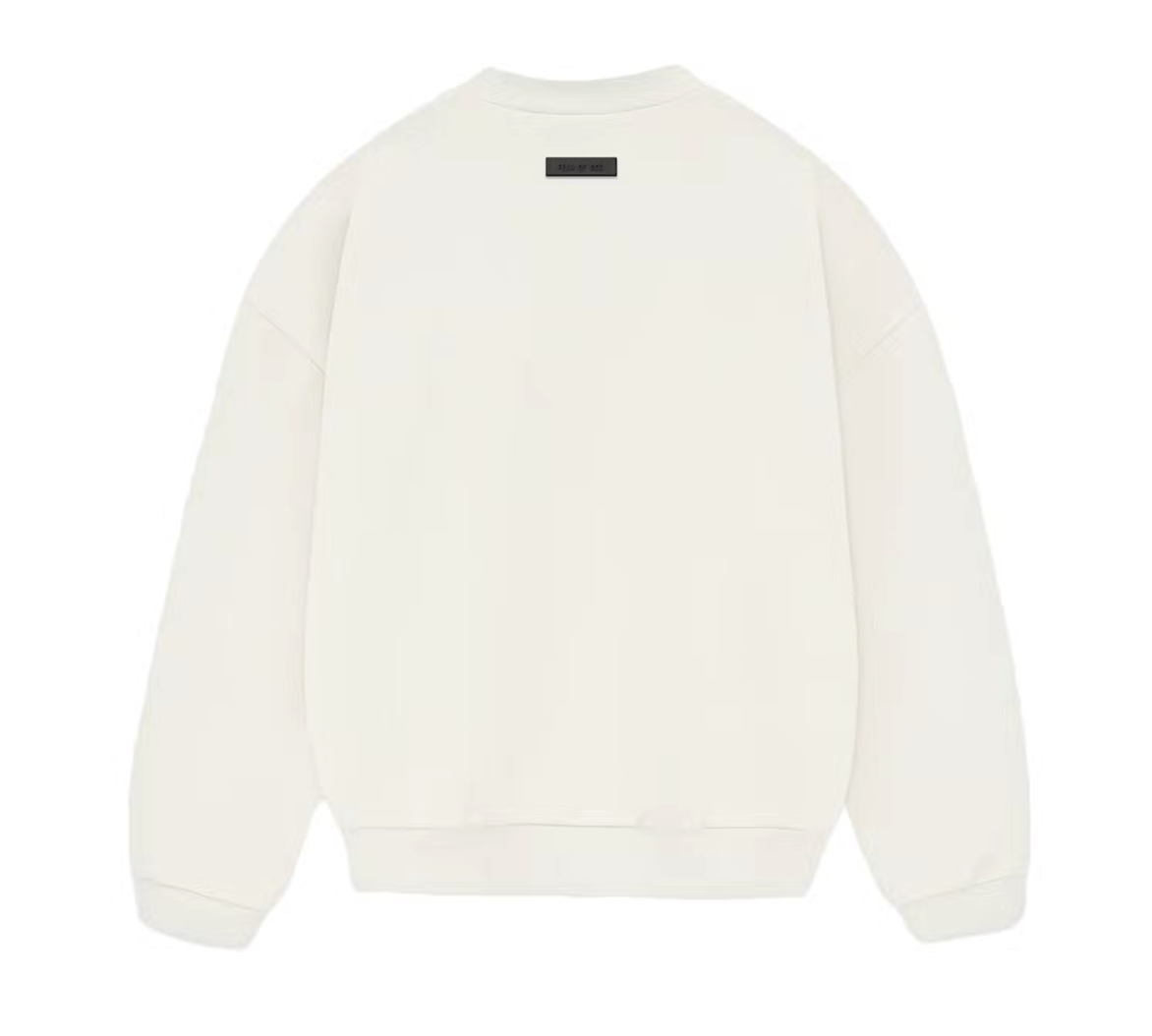 Essentials × Fear of God 🔥Fear of God Essentials Crewneck Cloud Dancer Sz (M) Size US M / EU 48-50 / 2 - 2 Thumbnail