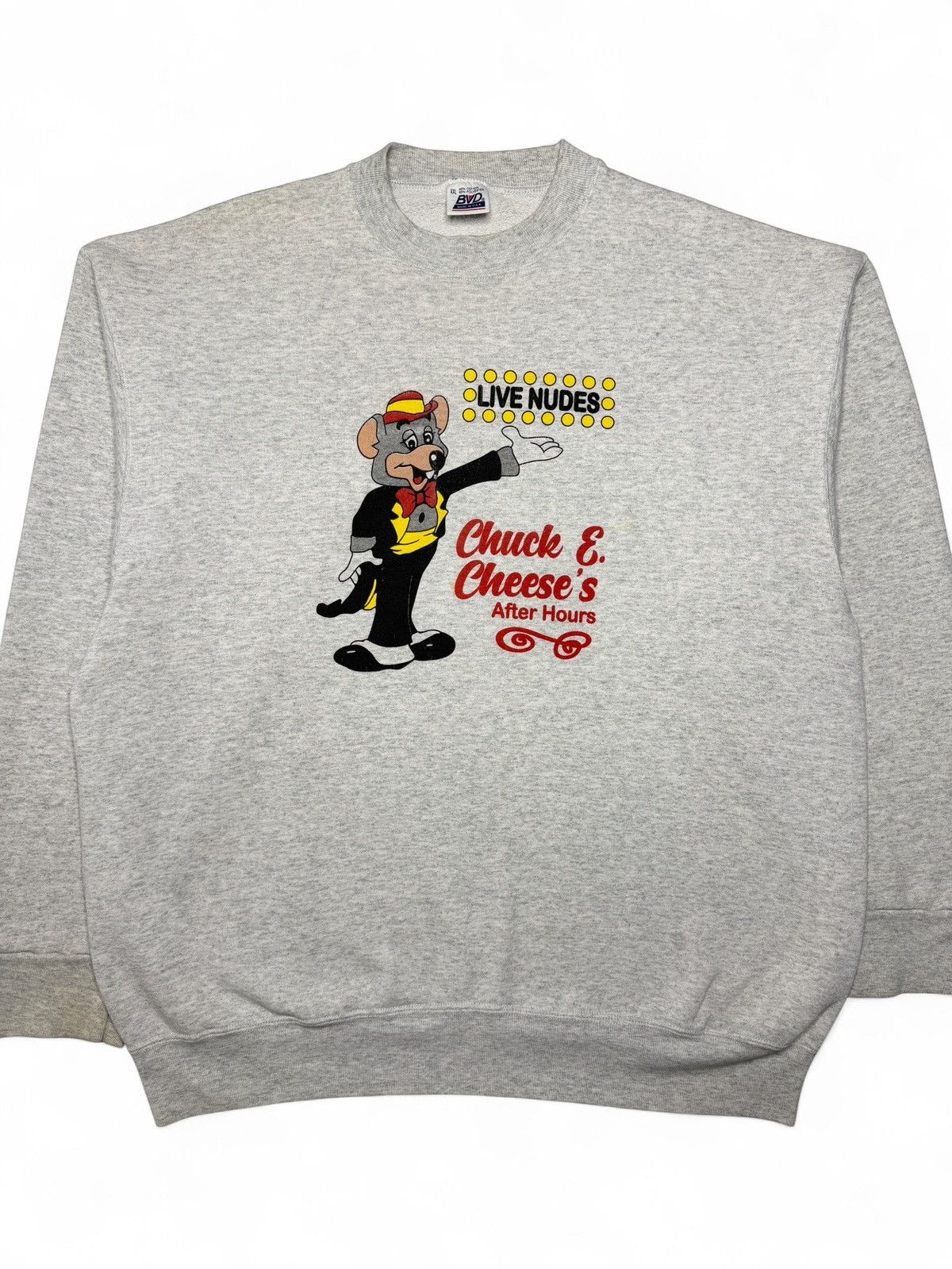 Vintage Vintage 90’s Charles E Cheese After Hours Sweater Size US XXL / EU 58 / 5 - 2 Thumbnail