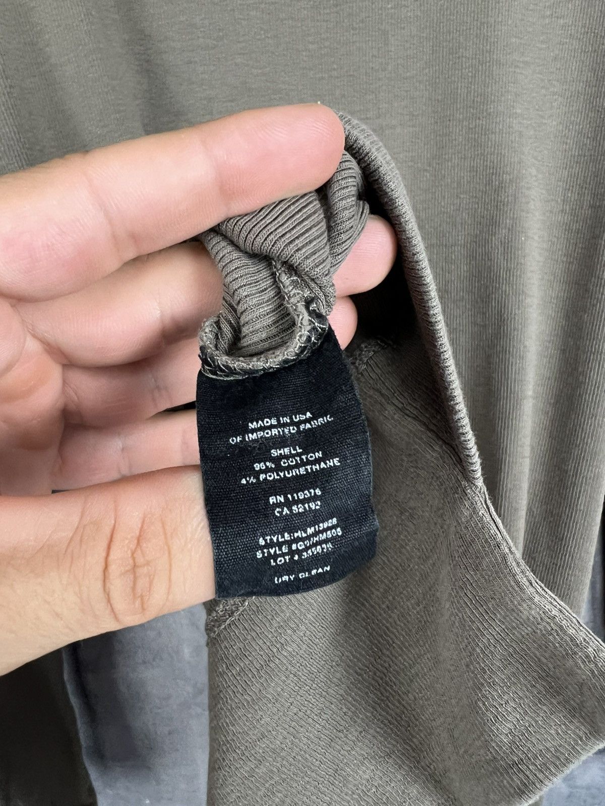 Helmut Lang helmut lang Olive Green long sleeve S Size US 36 / EU 52 - 12 Thumbnail