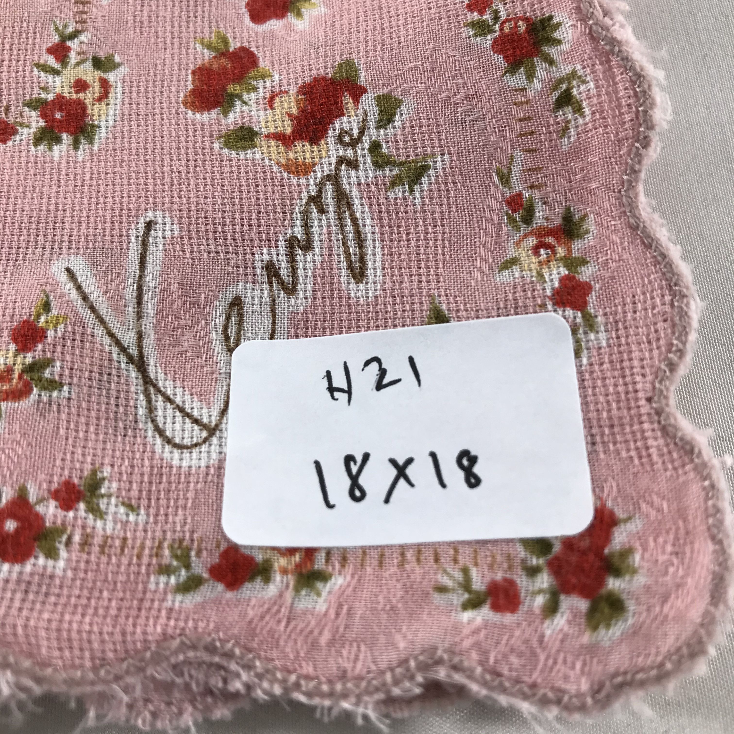 Kenzo × Vintage Kenzo Floral Handkerchief Neckerchief Bandana H21 Size ONE SIZE - 6 Thumbnail
