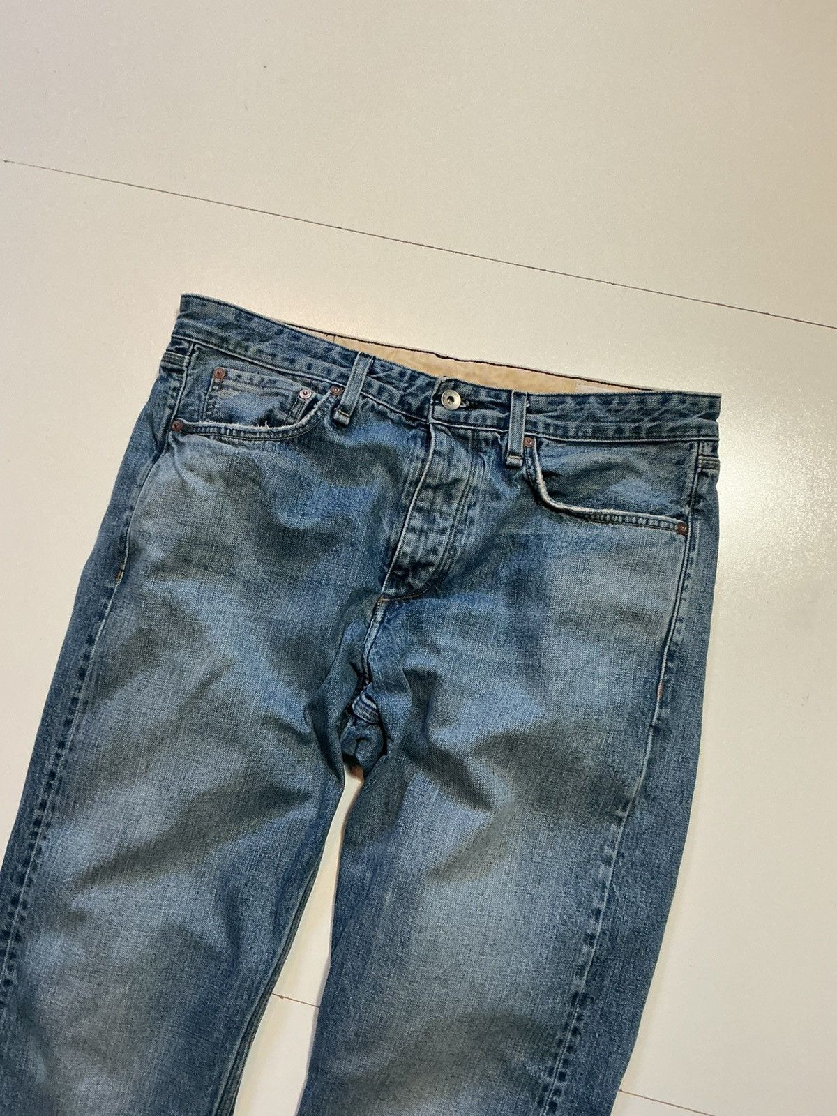 Rag & Bone $228 Rag & Bone New York Fit 2 Button Fly Denim Jeans Size US 34 / EU 50 - 4 Thumbnail