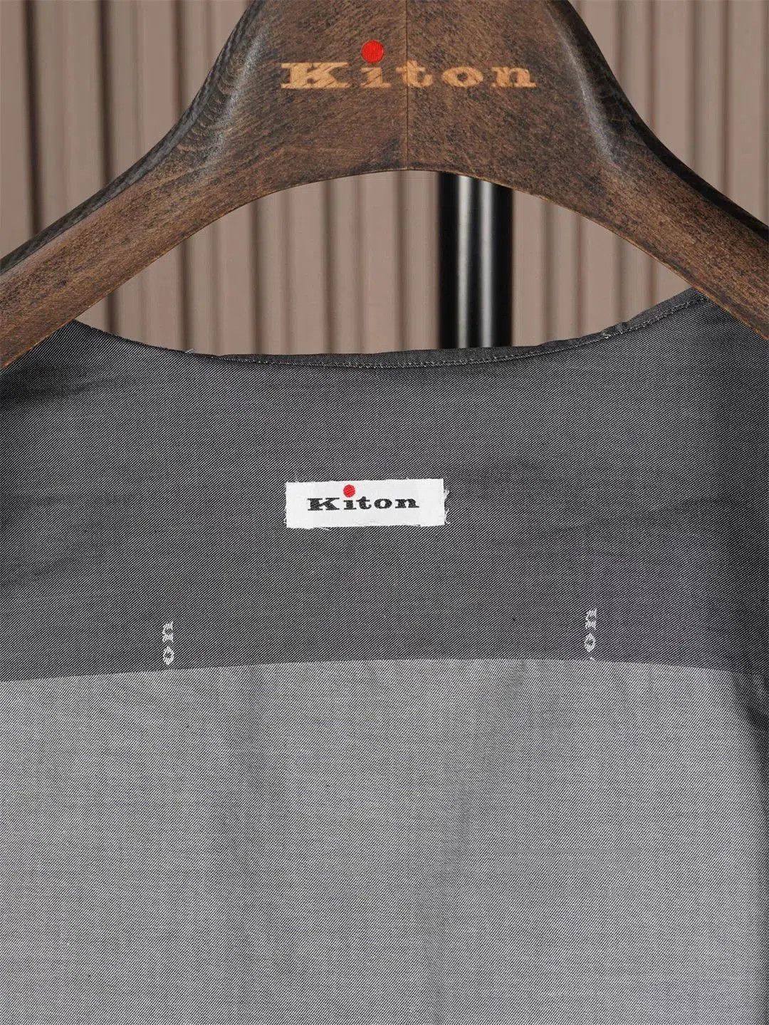 Kiton Kiton Gray Cotton Hooded Jacket. Size US XS / EU 42 / 0 - 4 Thumbnail