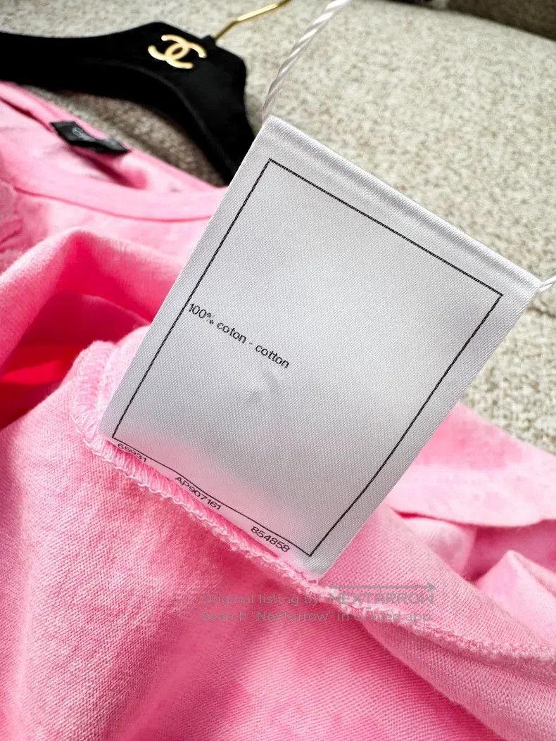 Chanel Chanel 23P Spring and Summer Preview Series Pink Letter Lo Size M / US 6-8 / IT 42-44 - 8 Thumbnail