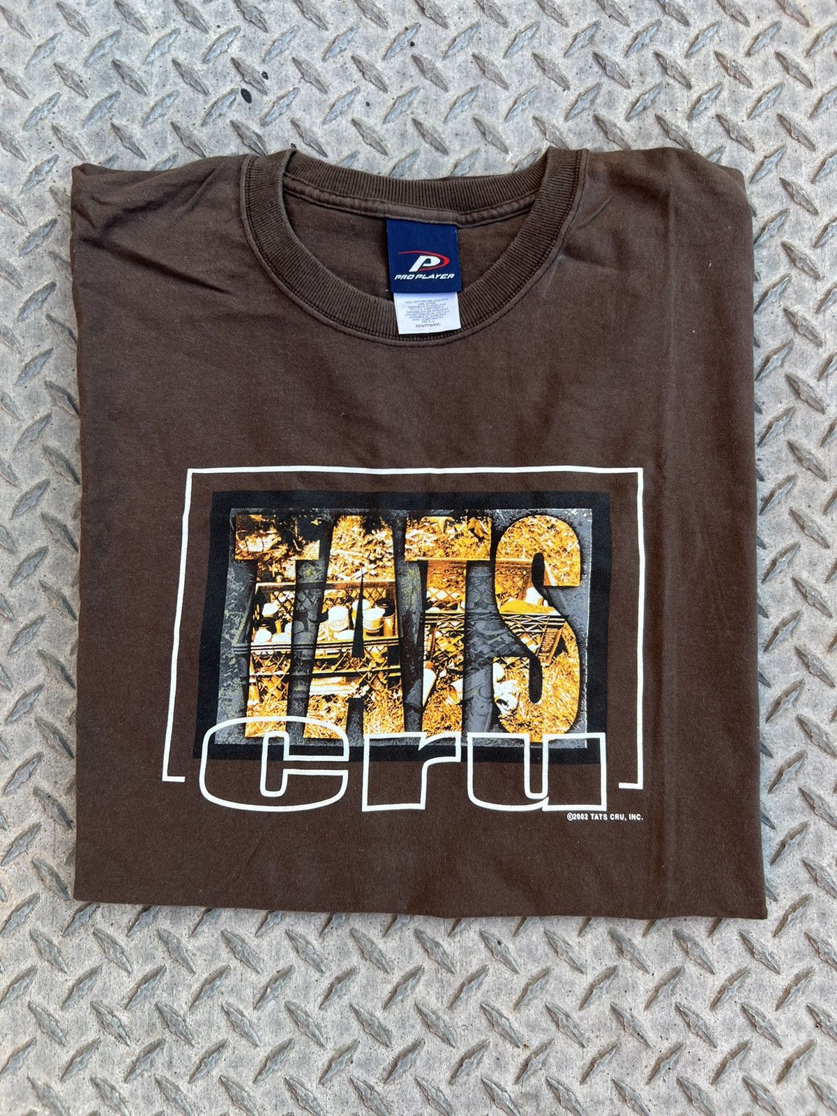 Rap Tees × Vintage Vintage Tats Cru Bronx Graffiti Shirt Y2K Rap Tee Fat Joe Size US XXL / EU 58 / 5 - 1 Thumbnail