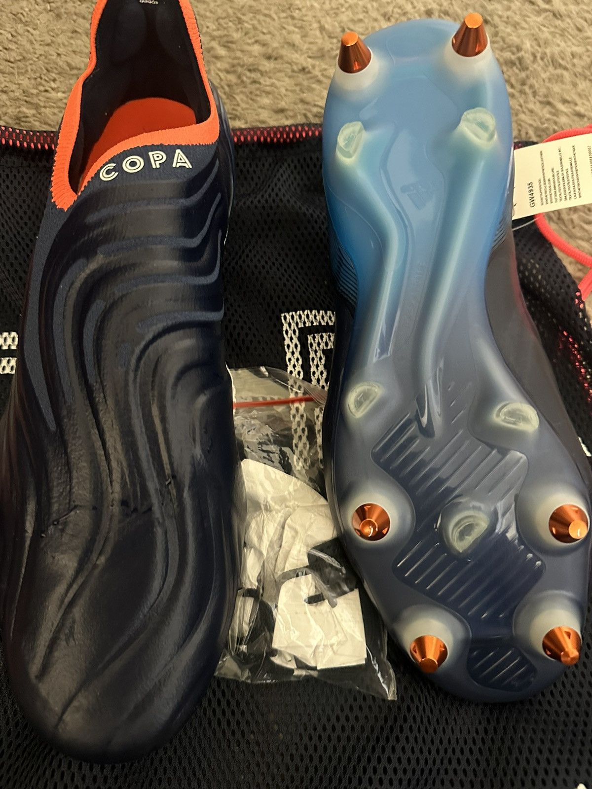 Adidas Adidas Copa Sense+ Firm Ground "Team Navy" GW4939 Soccer Size US 9.5 / EU 42-43 - 9 Thumbnail