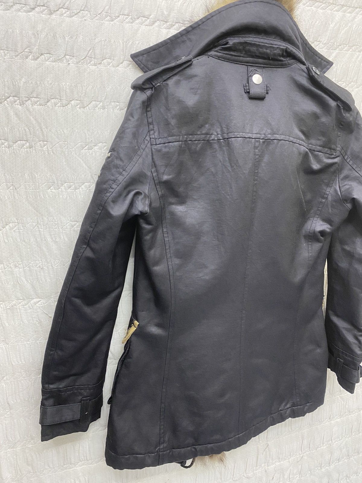 Seditionaries × Tornado Mart (P) ARCHIVE💥TORNADO MART BONDAGE WAXED FUR JACKET Size M / US 6-8 / IT 42-44 - 6 Thumbnail