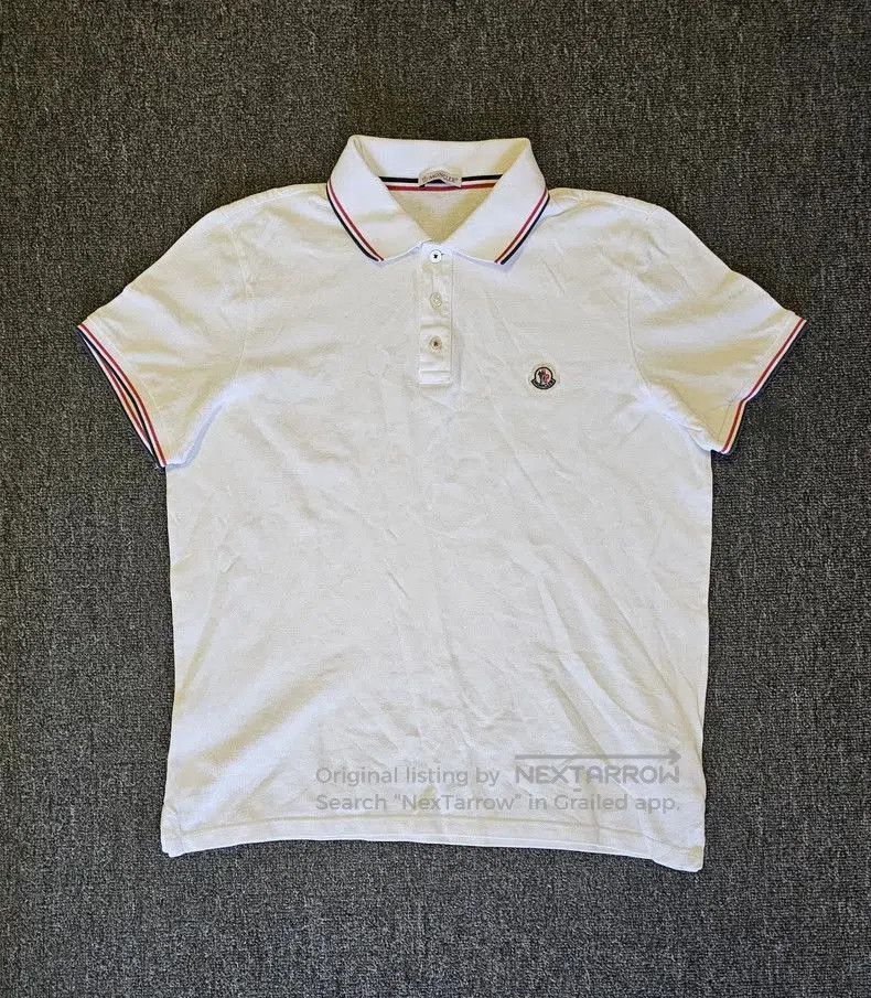 Moncler Moncler Men's Short Sleeve Polo Shirt. Size US M / EU 48-50 / 2 - 1 Thumbnail