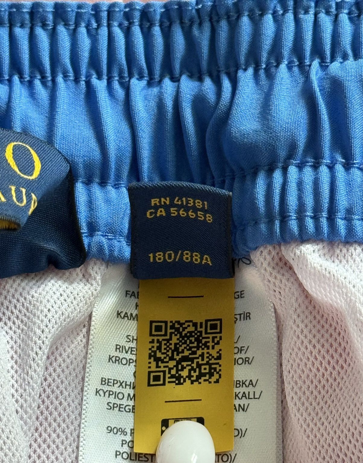 Polo Ralph Lauren Polo Ralph Lauren knit logo swim shorts Size US 34 / EU 50 - 8 Thumbnail