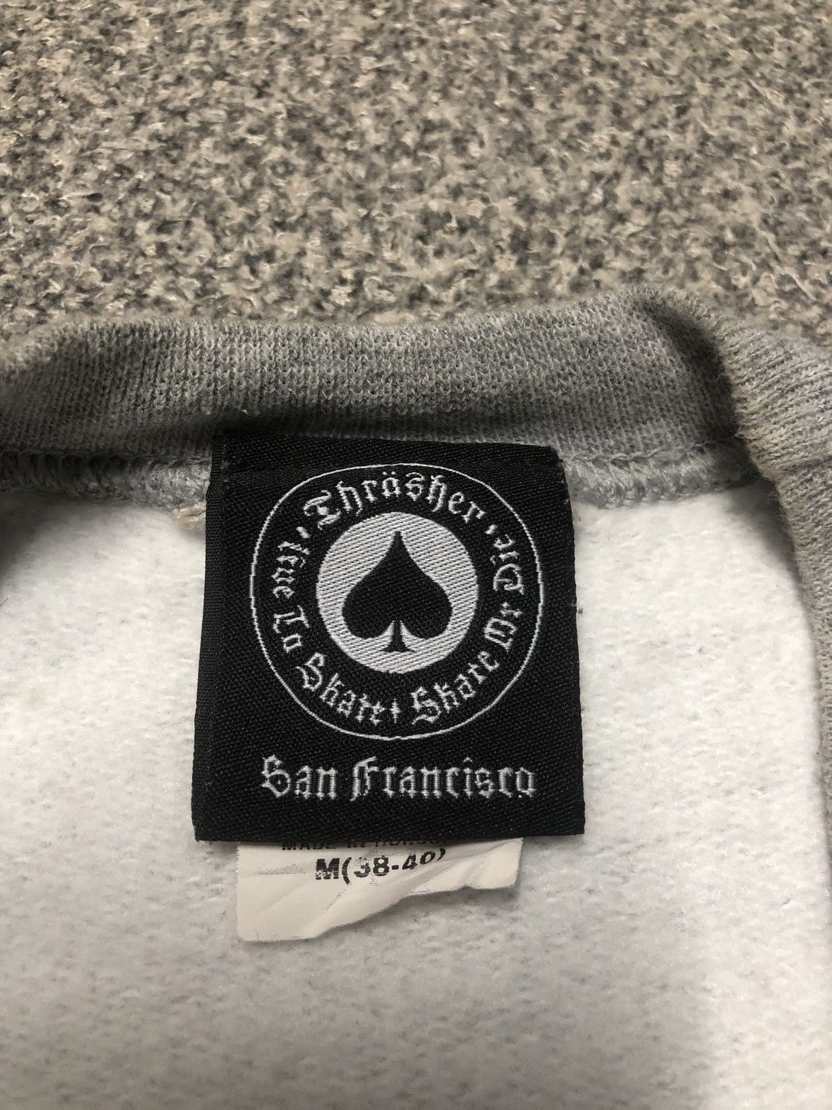 Thrasher Vintage Y2K Thrasher Skateboard Magazine Spellout Sweatshirt Size US L / EU 52-54 / 3 - 17 Thumbnail