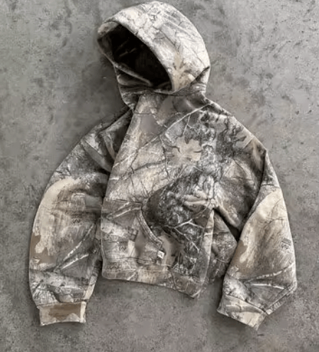 Other Tree Camo Hoodie Women Size M / US 6-8 / IT 42-44 - 2 Thumbnail
