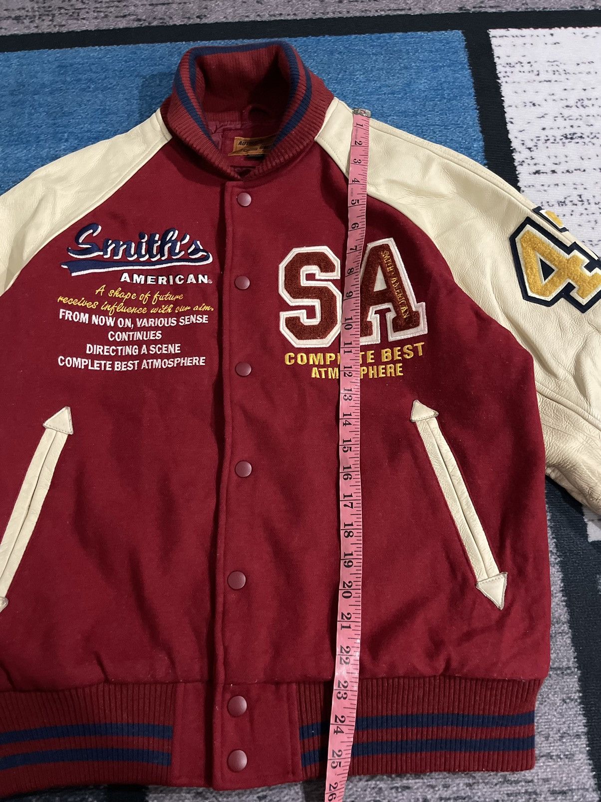 Other SMITHS AMERICAN VARSITY JACKET Size US M / EU 48-50 / 2 - 22 Thumbnail