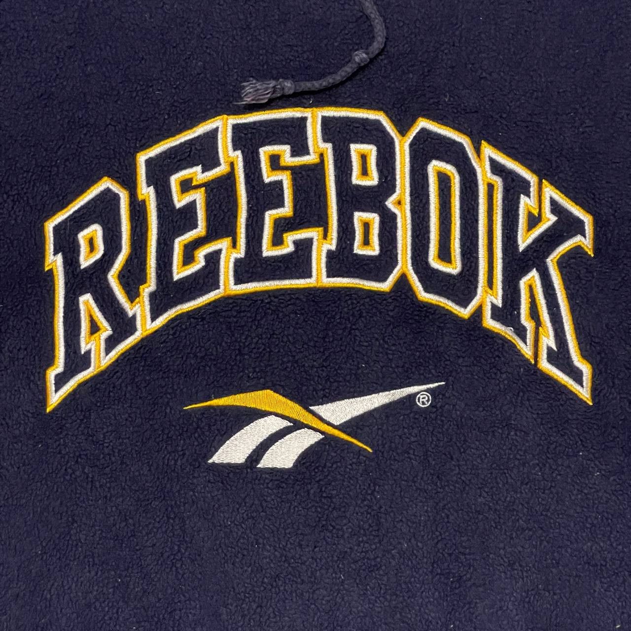 Reebok Vintage Reebok Fleece Hoodie Embroidery Size US M / EU 48-50 / 2 - 5 Thumbnail
