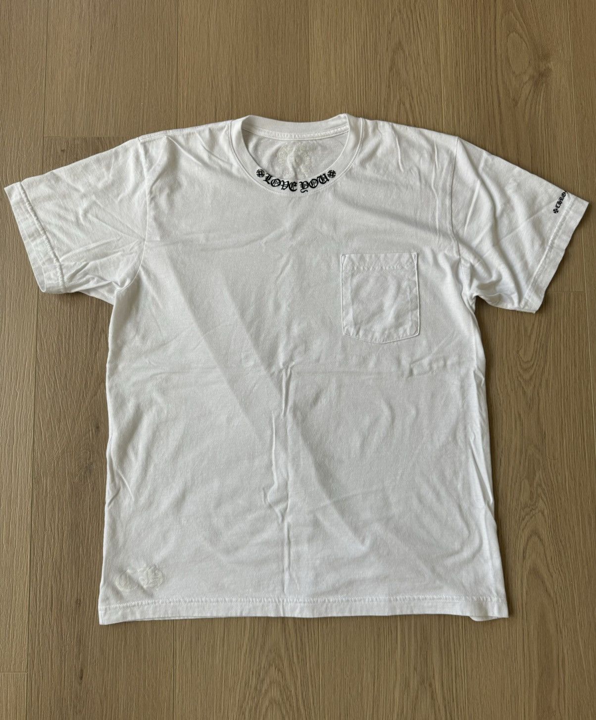 Chrome Hearts Chrome Hearts “Love You” Neck Logo Pocket Shirt Size Large Size US L / EU 52-54 / 3 - 1 Thumbnail
