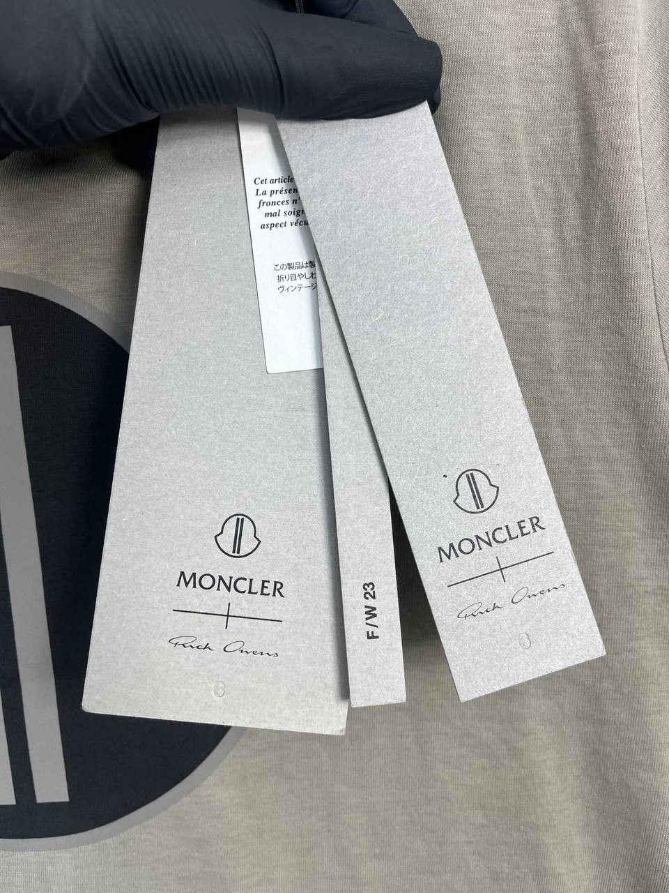 Moncler Moncler x Rick Owens SS Level T Shirt Logo Tee Italy NWT L Size US L / EU 52-54 / 3 - 4 Thumbnail