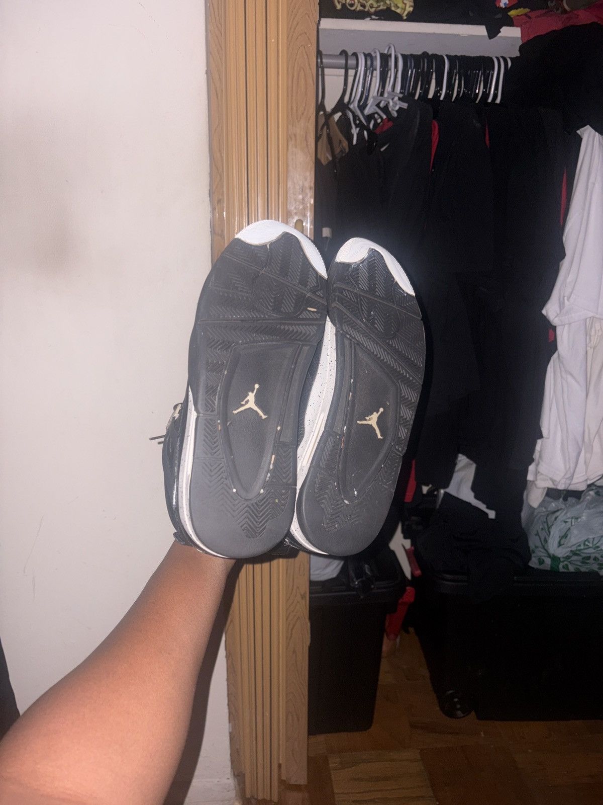 Jordan Brand Air Jordan 4 Retro Oreo (2015) Size US 12 / EU 45 - 5 Thumbnail