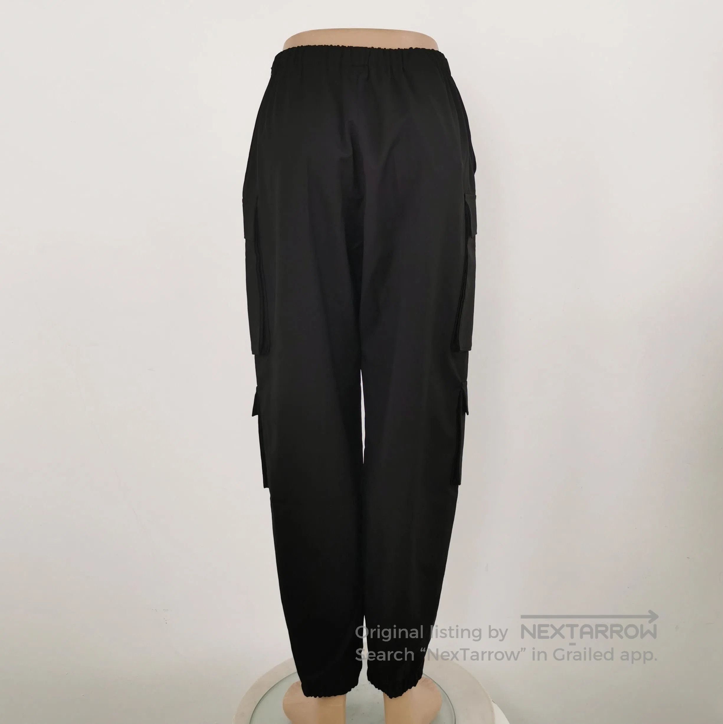 Prada Prada Black Wool Cargo Pants Size 4. Size 39" - 2 Thumbnail