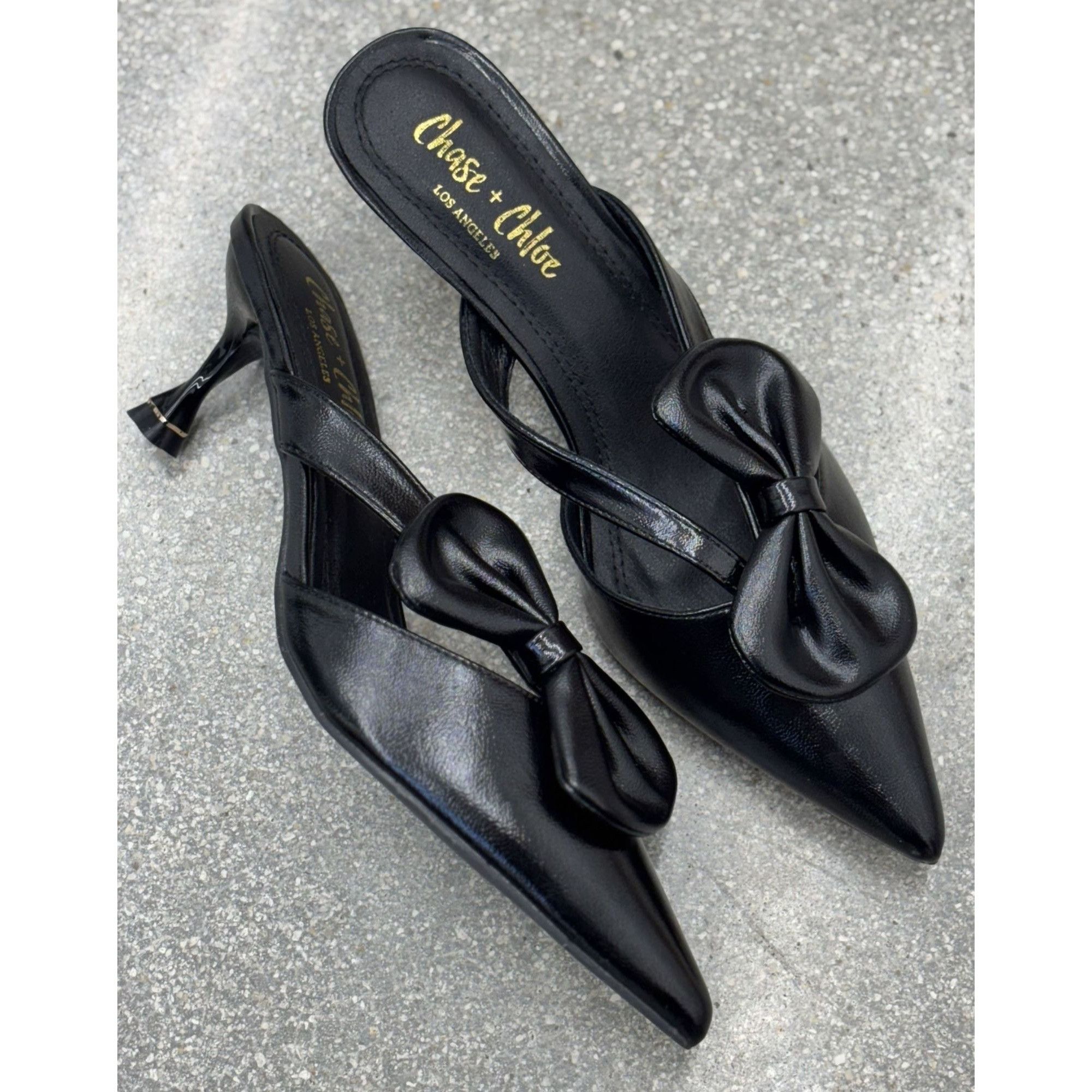 See by Chloe CHASE + CHLOE / Idra-3 / Womens Pointed Toe Kitten / Mules W Size US 9 / IT 39 - 6 Thumbnail