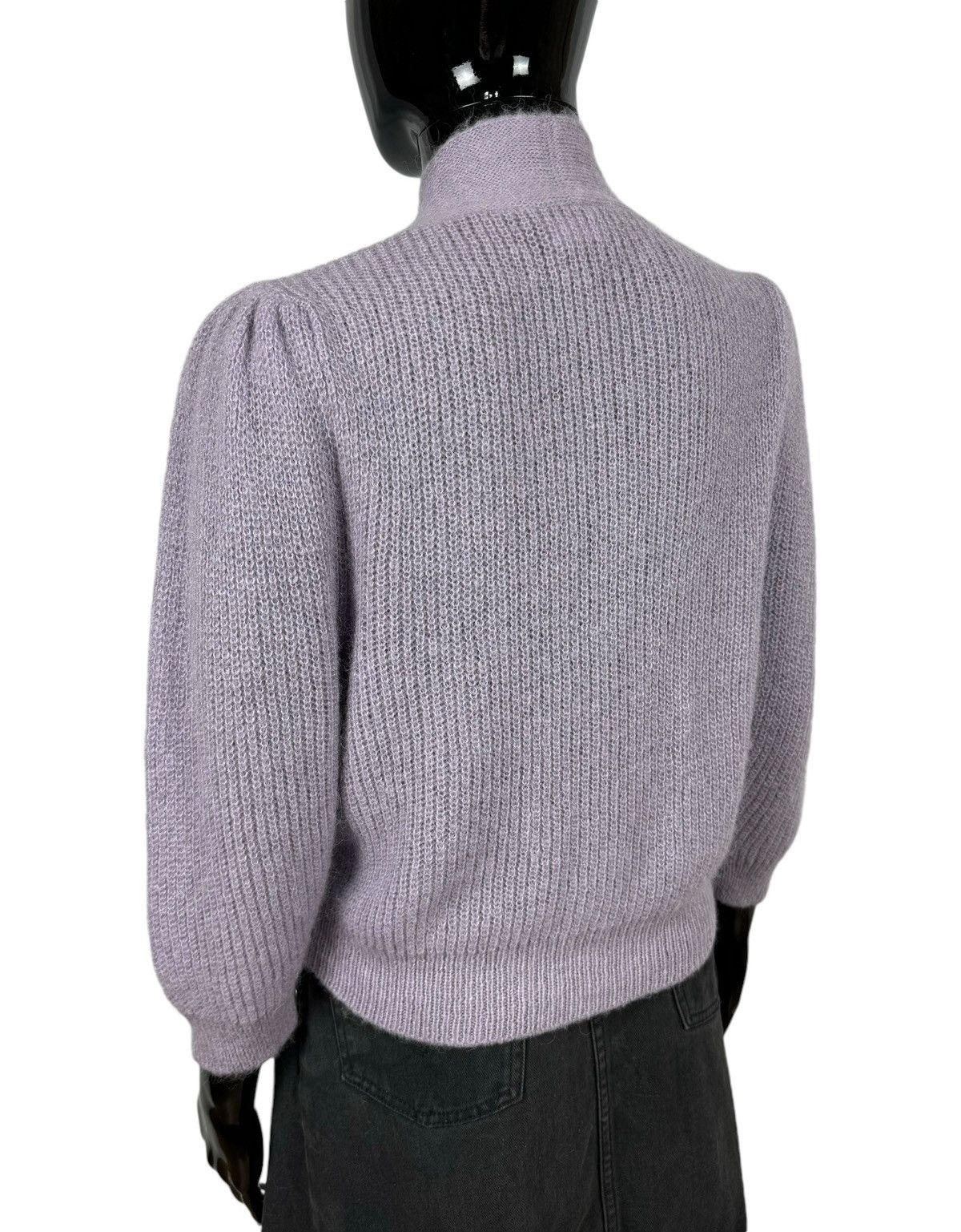 Marella Marella Lavender Cardigan Wool-Mohair size S Size S / US 4 / IT 40 - 6 Thumbnail