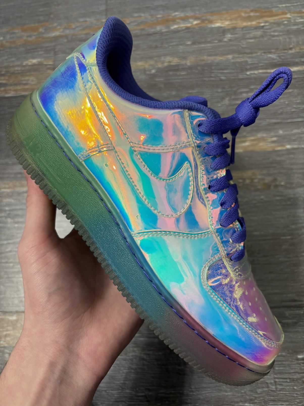 Nike Nike Air Force 1 Low Premium iD 'Iridescent' Size 7 Size US 7 / EU 40 - 1 Thumbnail
