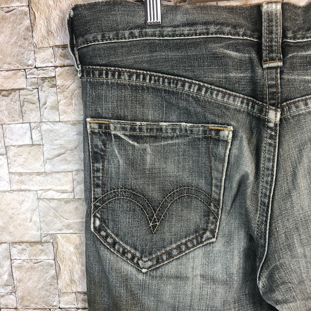 Levi's 502 Levis Black Distressed Denim Pants #A55 Size US 34 / EU 50 - 18 Thumbnail