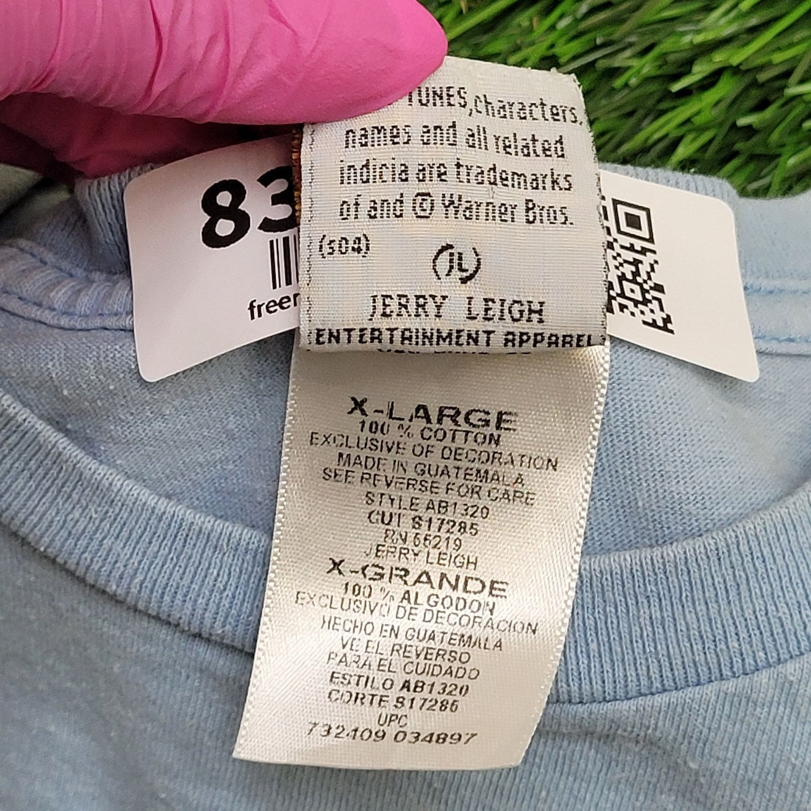 Warner Bros VTG Y2K Looney-Tunes Cartoon Shirt Womens XL Light Blue Size XL / US 12-14 / IT 48-50 - 11 Thumbnail