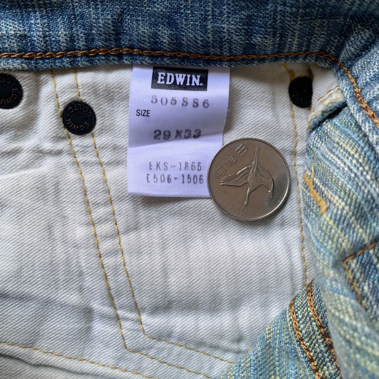 Edwin Japanese brand Vintage edwin blue line selvedge Size US 30 / EU 46 - 15 Thumbnail