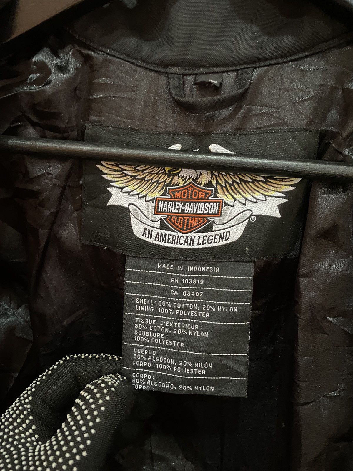 Harley Davidson Harley-Davidson Women’s Black Riding Jacket Size US XS / EU 42 / 0 - 8 Thumbnail