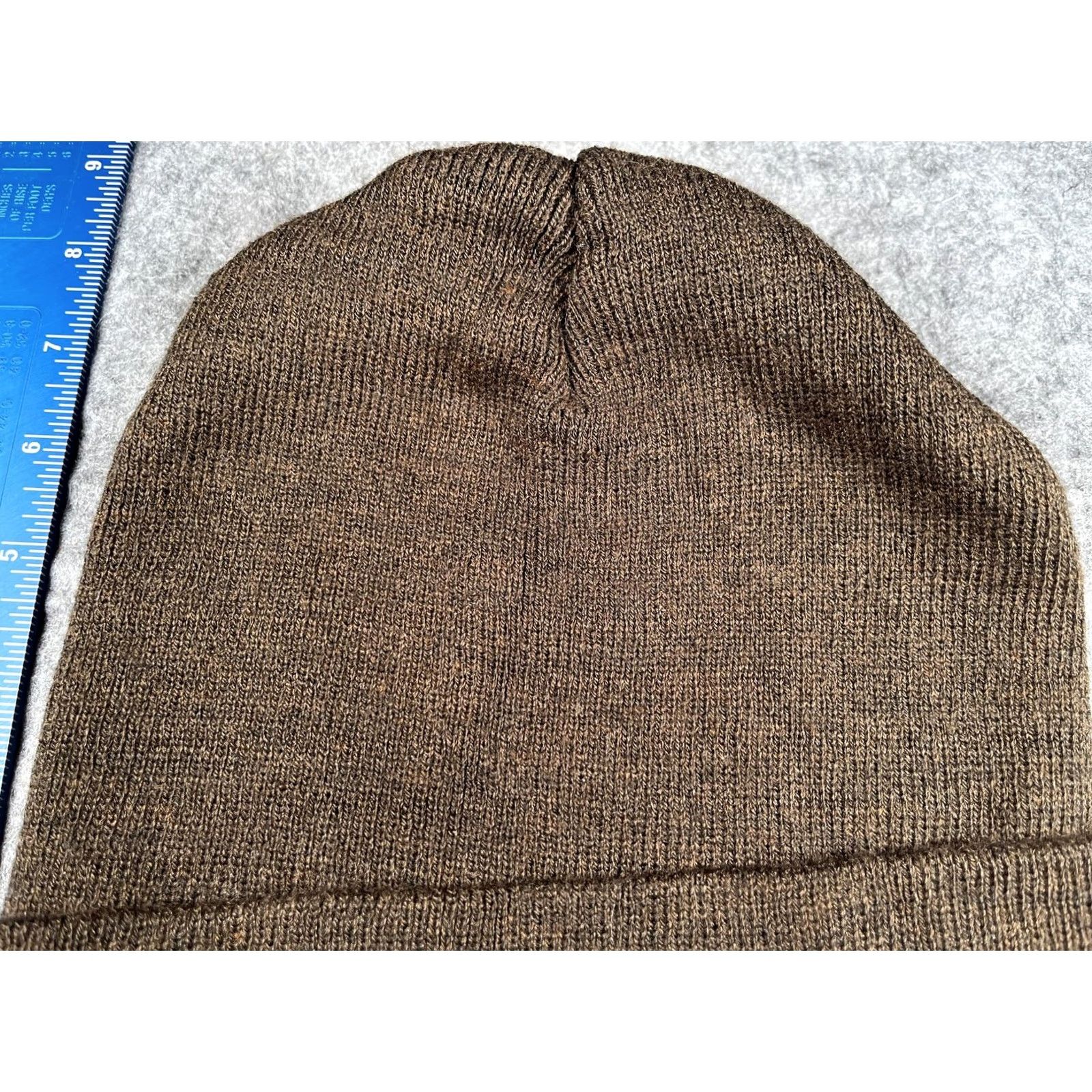 Native VINTAGE? No. Urban Native Era Beanie Mens One Size Brown Knit Bird Logo Winter Casual Size ONE SIZE - 3 Thumbnail