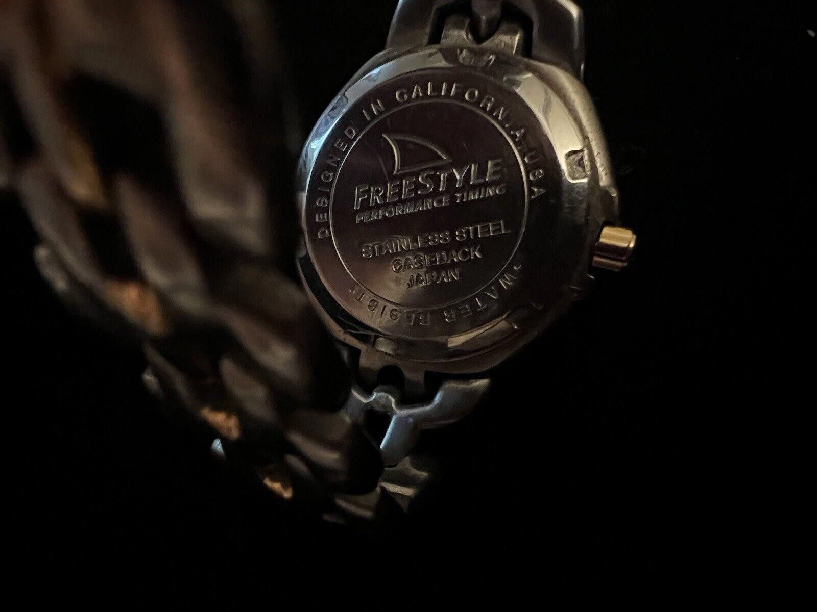 Other Ladies Freestyle 2 Tone Watch New Battery Size ONE SIZE - 5 Thumbnail