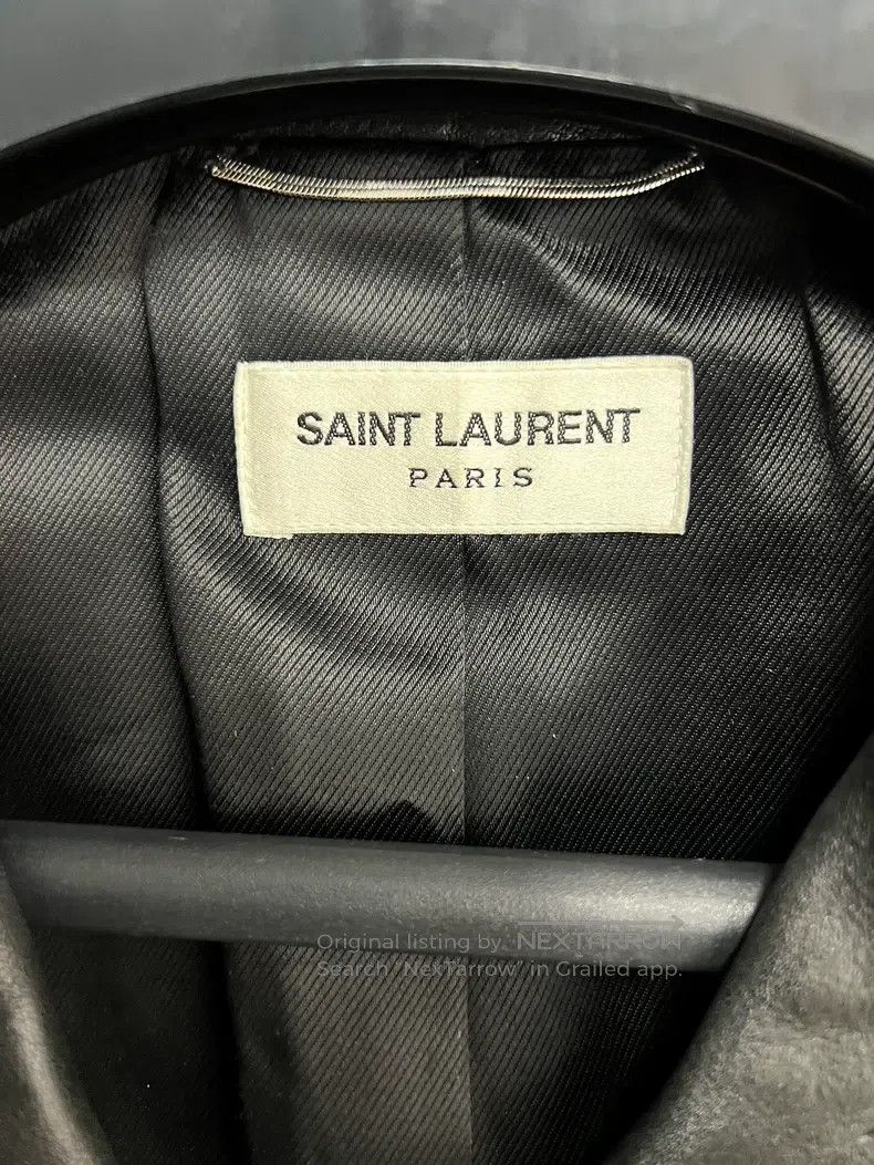 Other Saint Laurent Paris Motorcycle Leather Biker Jacket Size US S / EU 44-46 / 1 - 3 Thumbnail