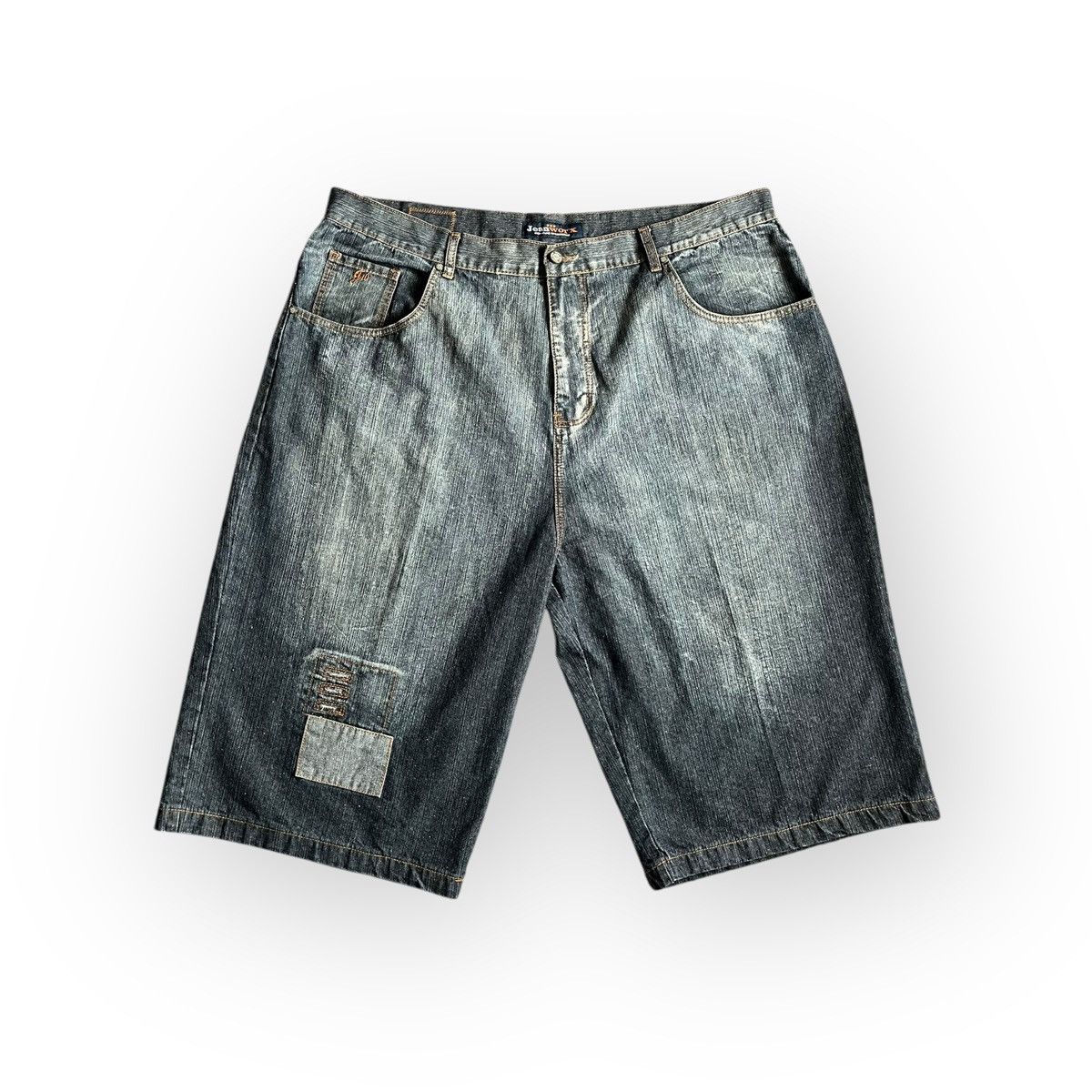 Southpole Jeanworx Signature Denim Jorts Size 46 Y2K Patchwork Size US 44 / EU 60 - 1 Thumbnail