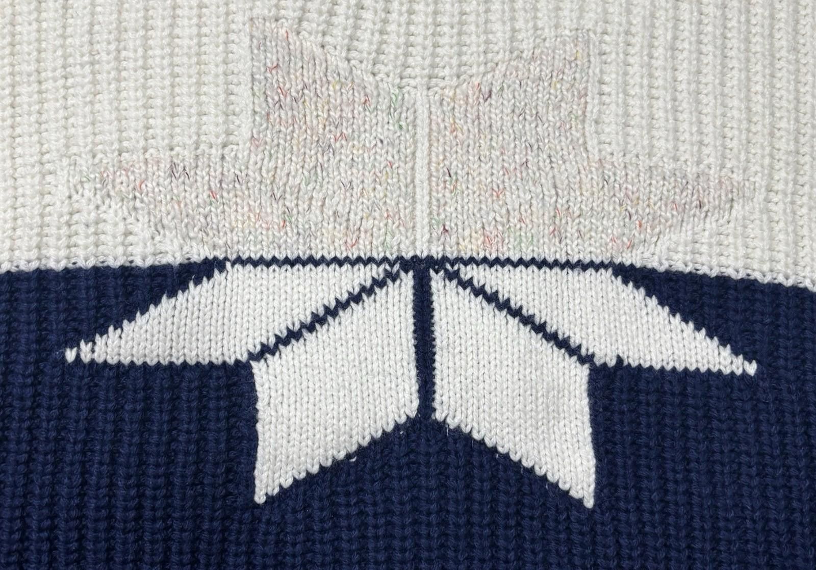 Lands' End Lands End Sweater Women 2XL Chunky Knit Colorblock Snowflake Size XXL / US 16-18 / IT 52-54 - 6 Thumbnail