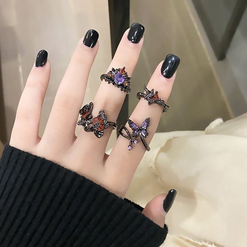 Jewelry Vibe Jewelry Rings Open Size Chrome Ring (Size 7-13) Size ONE SIZE - 2 Thumbnail