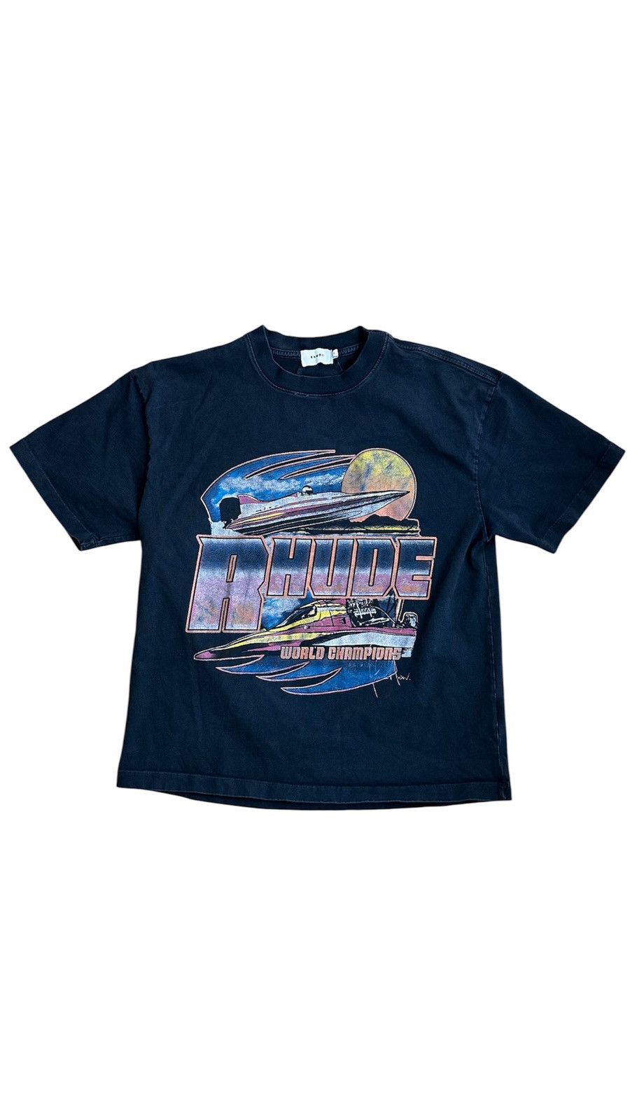 Rhude Monaco Regatta Speed Boat Vintage Tee