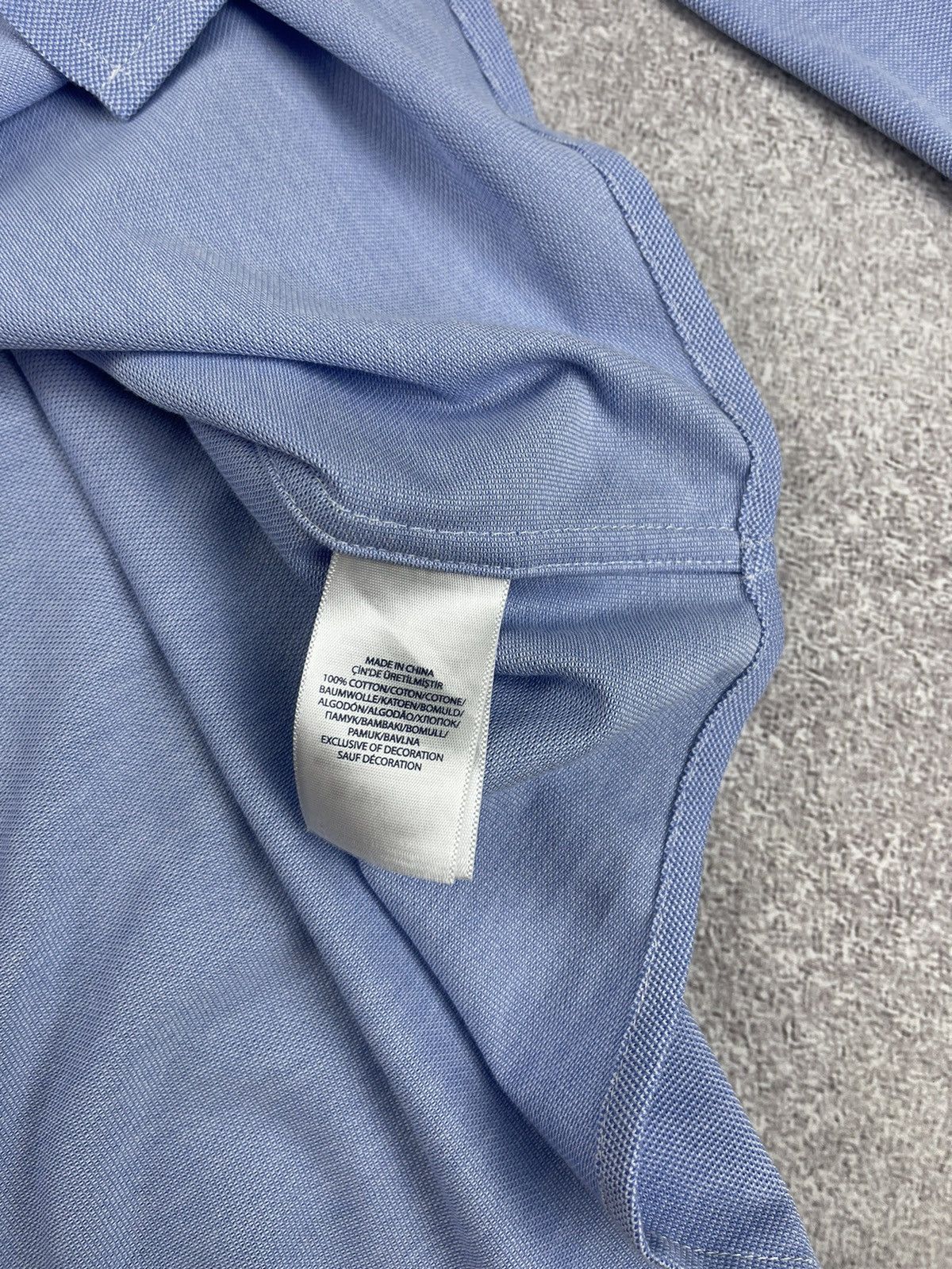 Polo Ralph Lauren Polo Ralph Lauren Knit Oxford Long Sleeve Shirt Size US XL / EU 56 / 4 - 7 Thumbnail