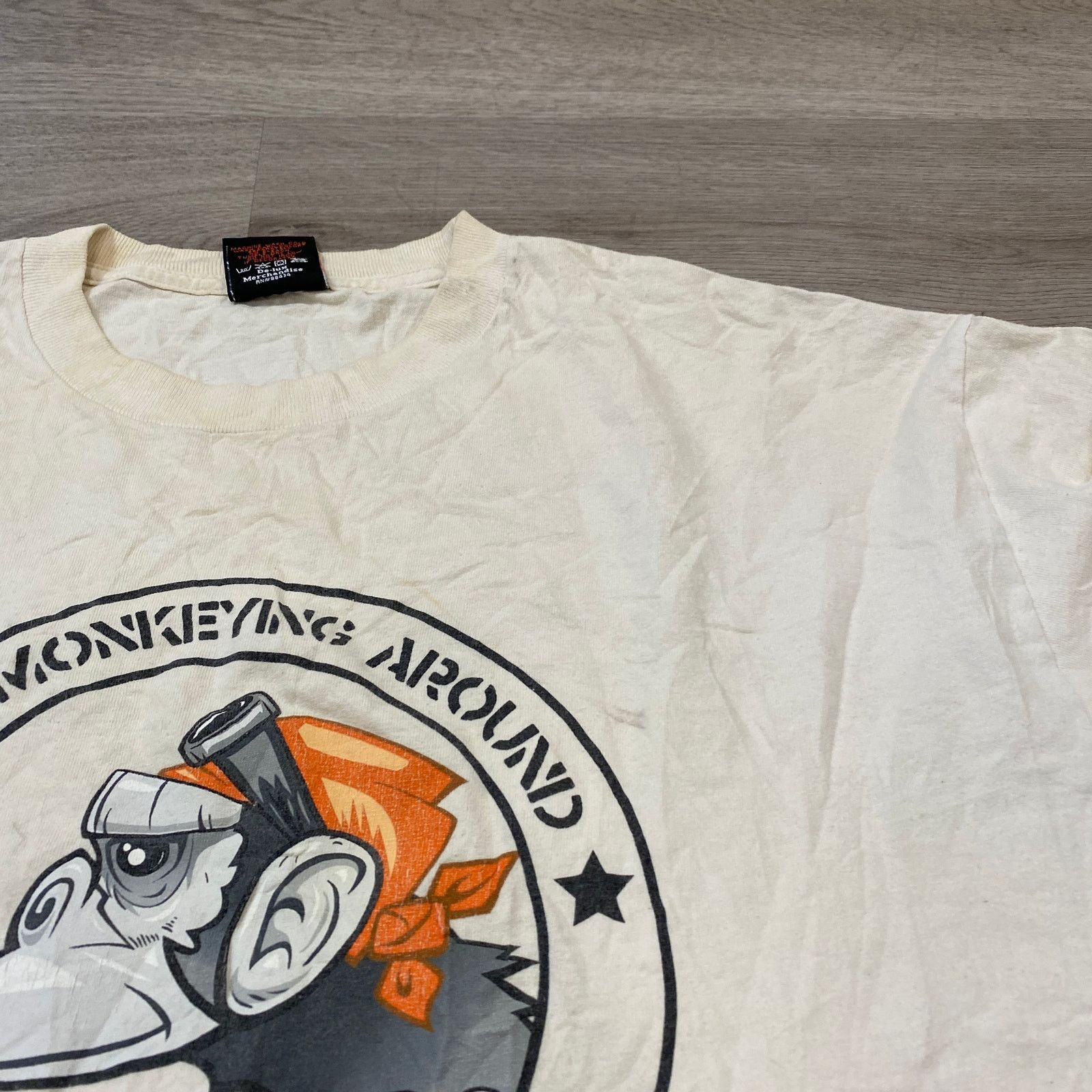 Harley Davidson VTG Y2K Harley Davidson Motorcycle Monkey Ithaca T Shirt XL Size US XL / EU 56 / 4 - 10 Thumbnail